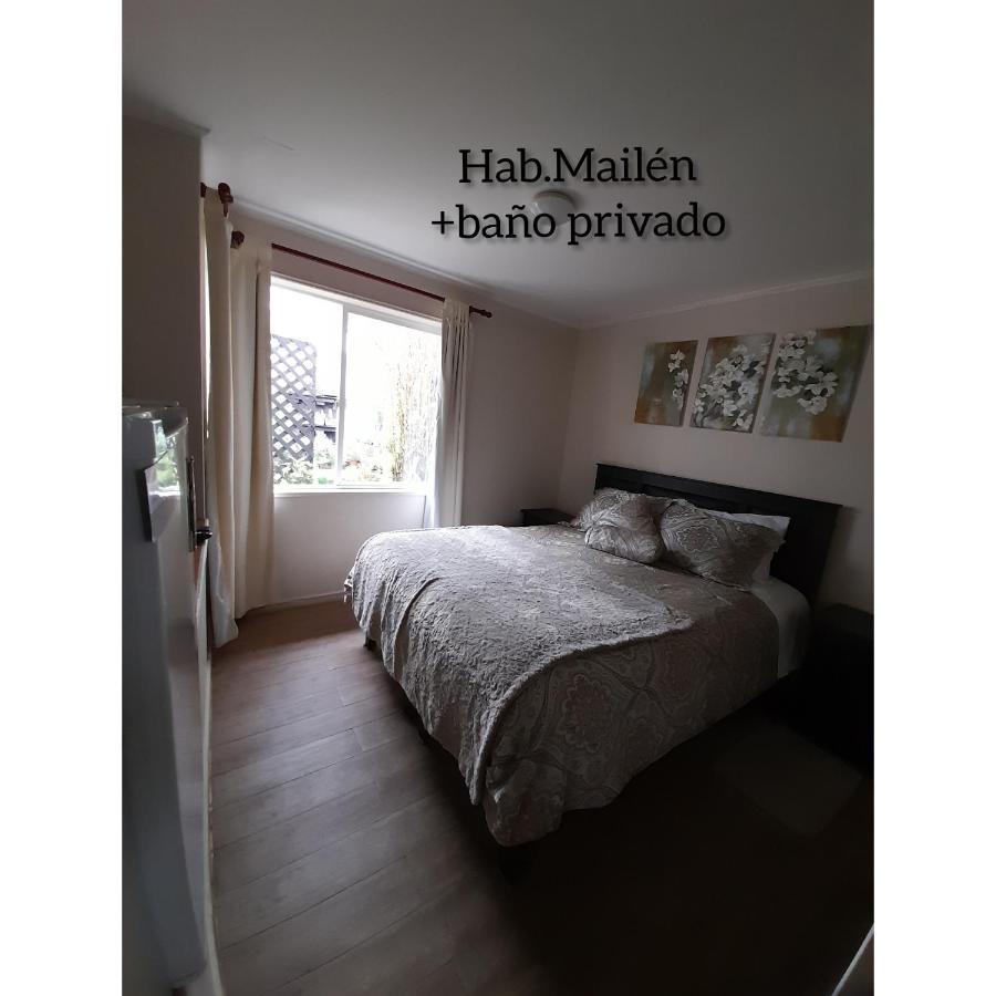 Habitac Privada Bed N Bkf Patagonia Norte - Puerto Varas Homestay - Bnb Plus Luaran gambar